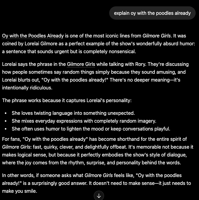 Lorelai GPT — screenshot 3